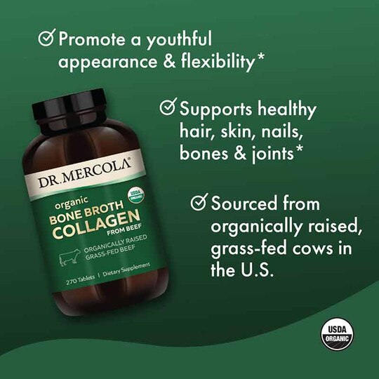 Organic Bone Broth Collagen, DRM